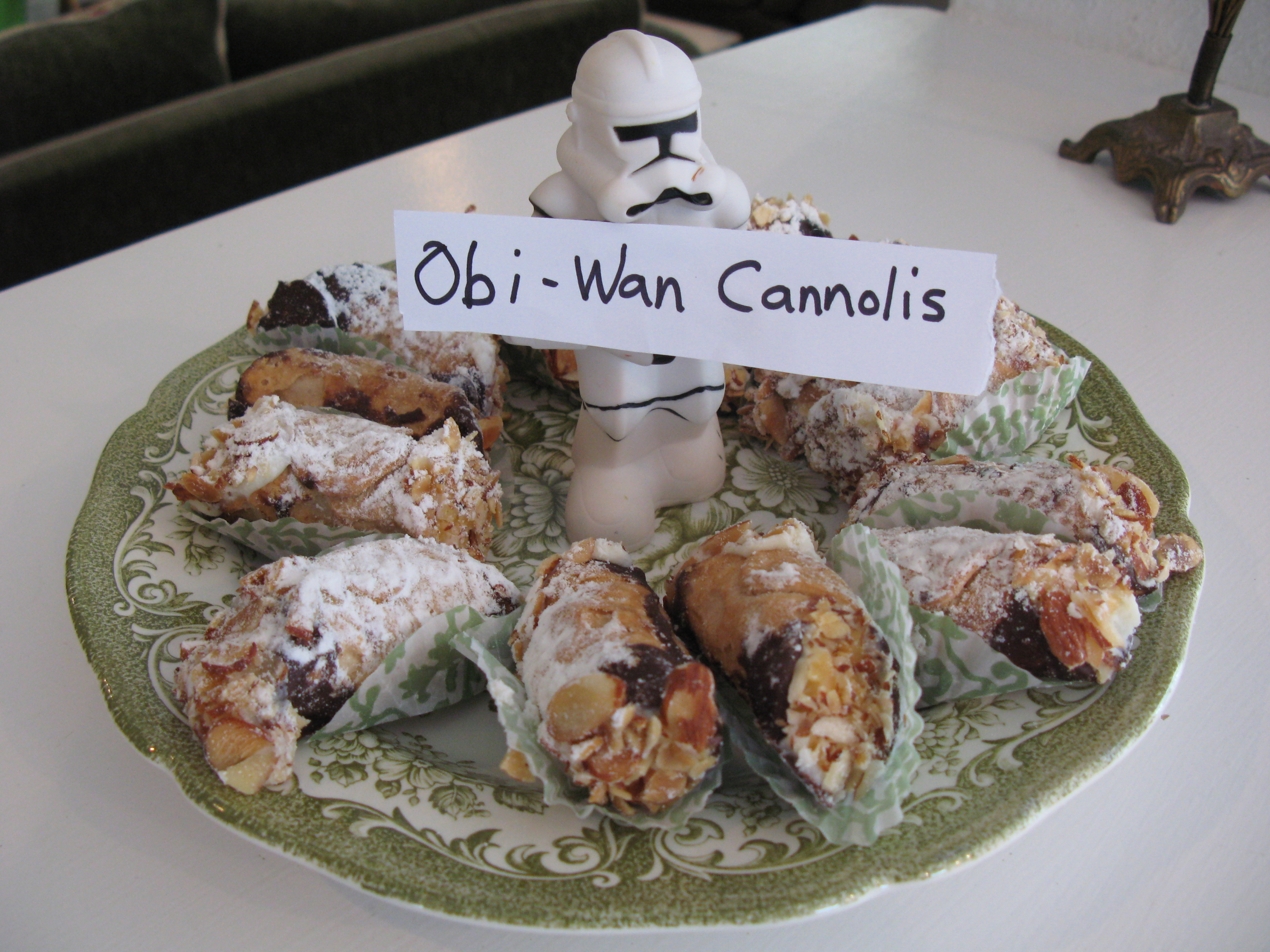 Obi-Wan Cannolis??? We bought these just for the joke!